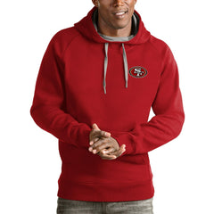 San Francisco 49ers  Antigua Logo Victory Pullover Hoodie