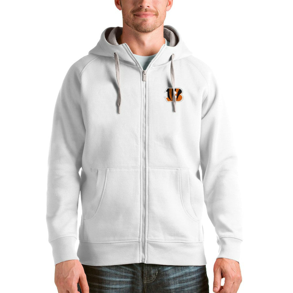 Cincinnati Bengals  Antigua Victory Full-Zip Hoodie