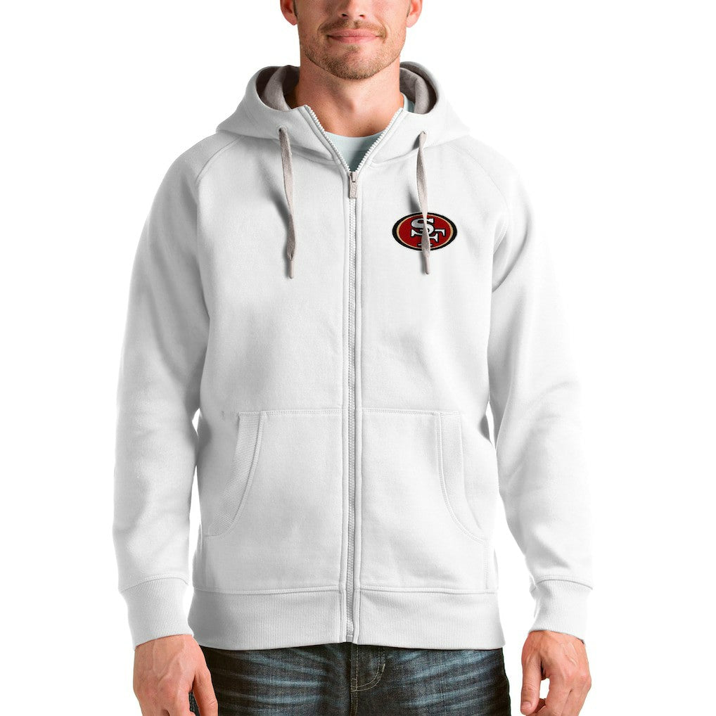 San Francisco 49ers  Antigua Victory Full-Zip Hoodie