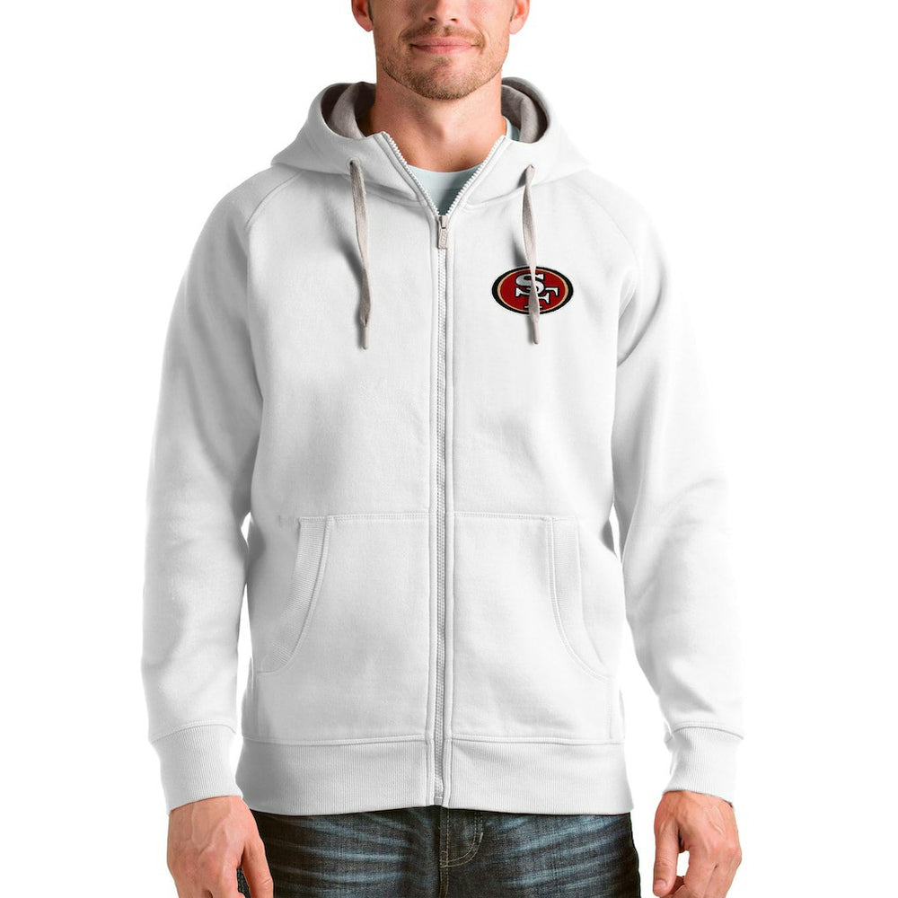 San Francisco 49ers  Antigua Victory Full-Zip Hoodie
