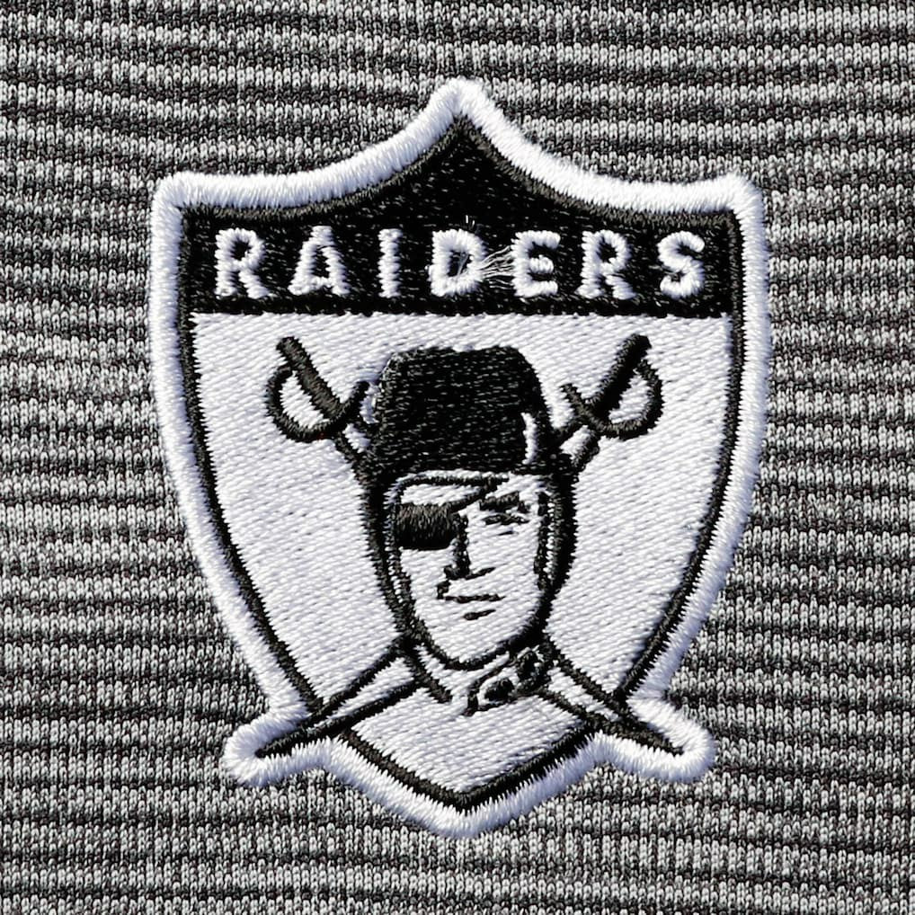 Las Vegas Raiders  Antigua Throwback Cycle Quarter-Zip Jacket