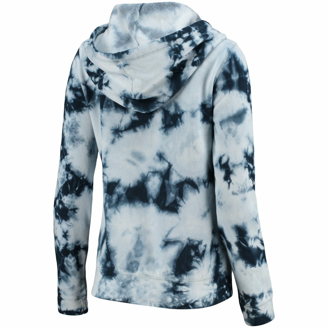 Tennessee Titans New Era Women's Tie-Dye Fleece Full-Zip Hoodie