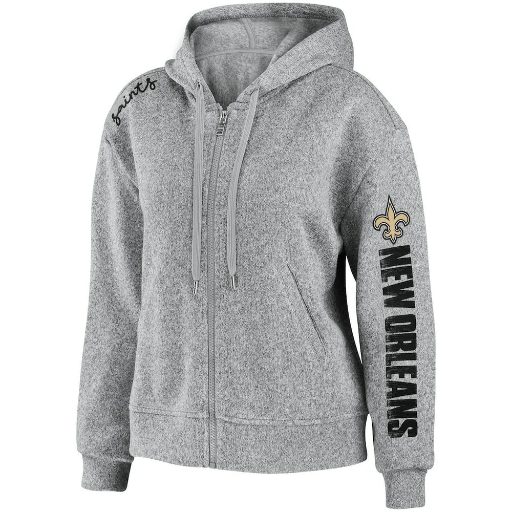 New Orleans Saints  WEAR by Erin Andrews Women's Full-Zip Hoodie