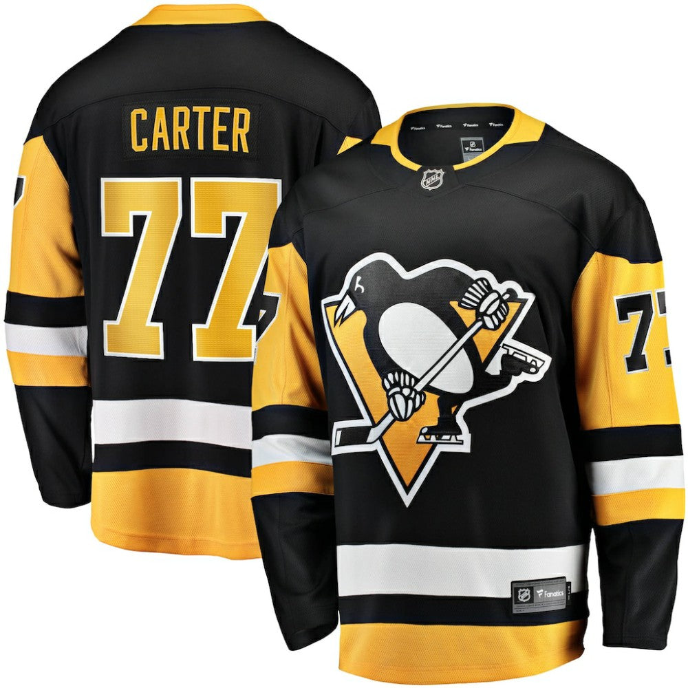 Jeff Carter Pittsburgh Penguins Fanatics Home Breakaway Replica Jersey Sale