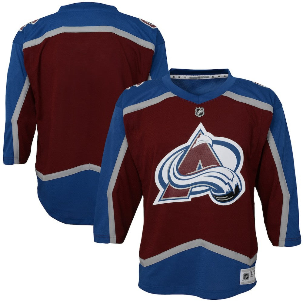 Colorado Avalanche Youth Home Blank Replica Jersey Outlet