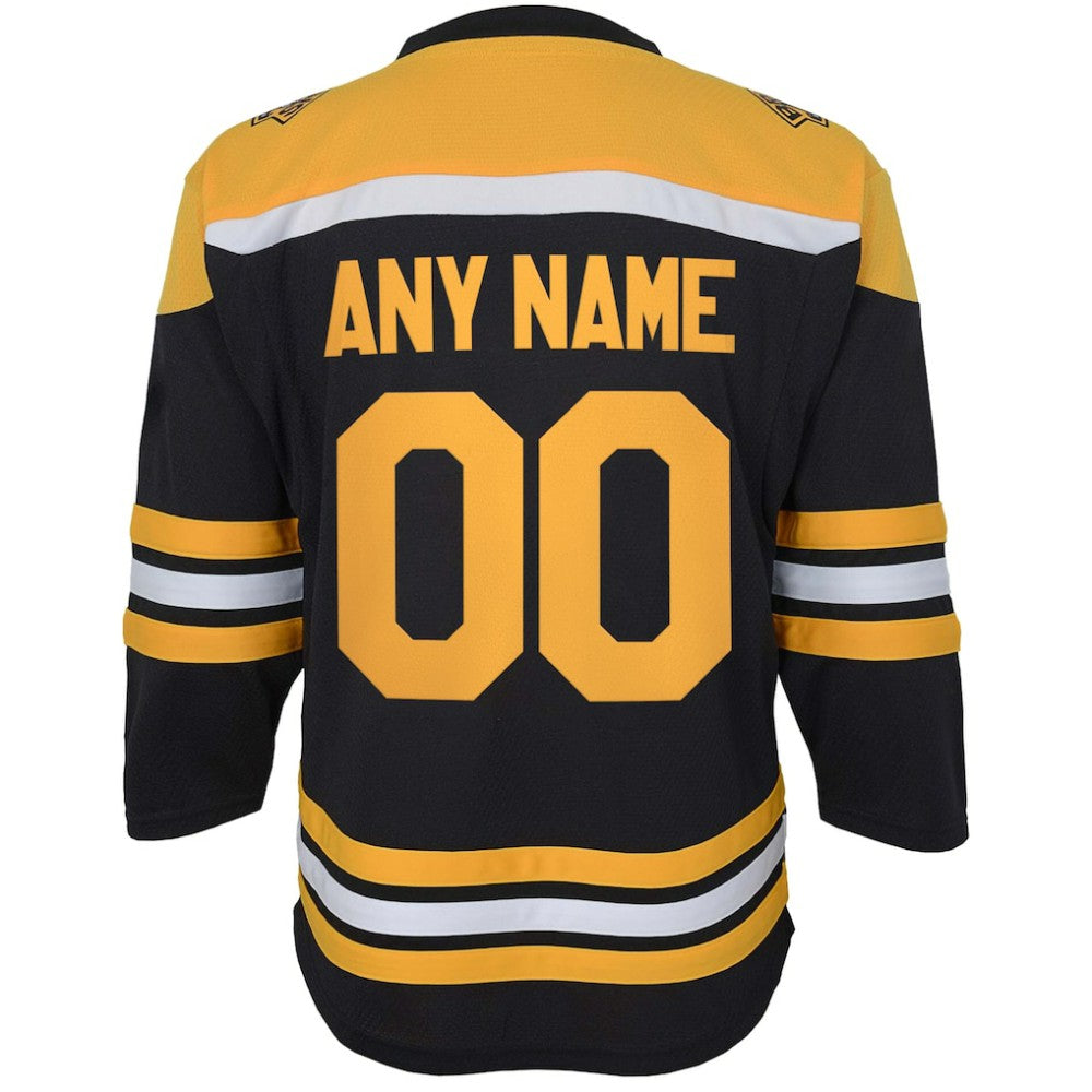 Boston Bruins Youth Home Replica Custom Jersey Sale