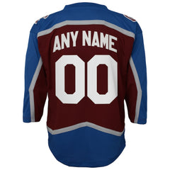 Colorado Avalanche Youth Home Custom Replica Jersey Outlet