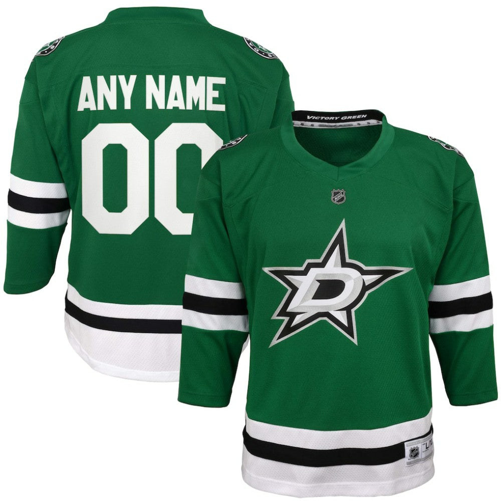 Dallas Stars Youth Home Replica Custom Jersey Outlet
