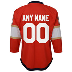 Florida Panthers Youth Home Replica Custom Jersey Discount