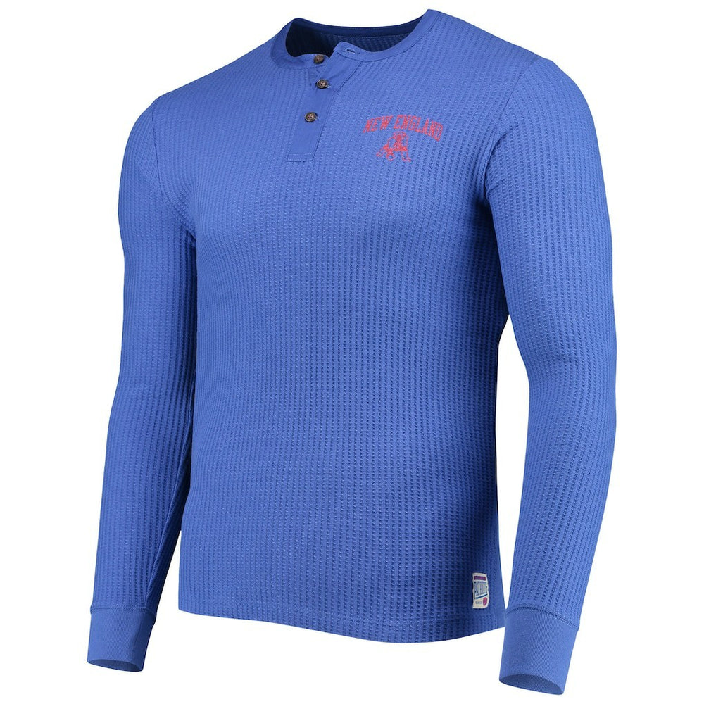 New England Patriots  Junk Food Thermal Henley Long Sleeve T-Shirt