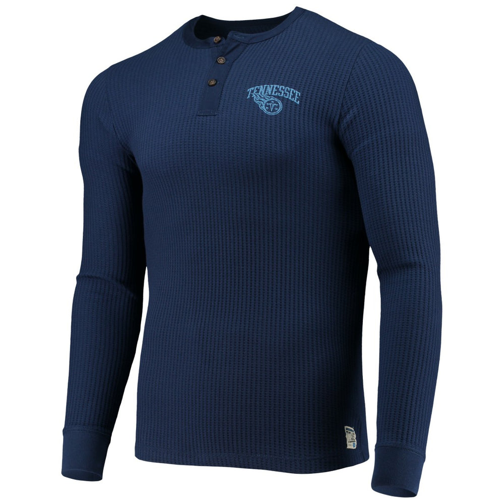 Tennessee Titans  Junk Food Thermal Henley Long Sleeve T-Shirt