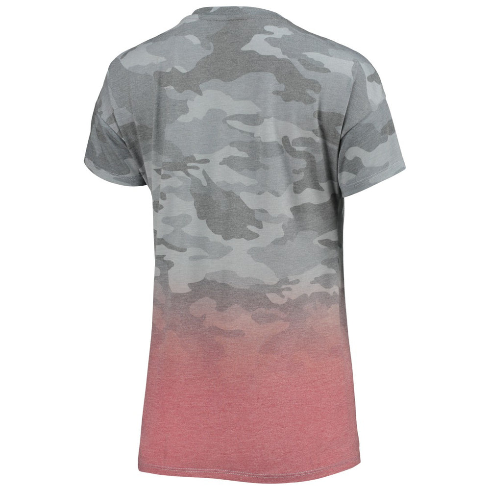Tampa Bay Buccaneers  Juniors Beth Camo Dip-Dye T-Shirt