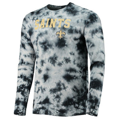 New Orleans Saints New Era Tie-Dye Long Sleeve T-Shirt