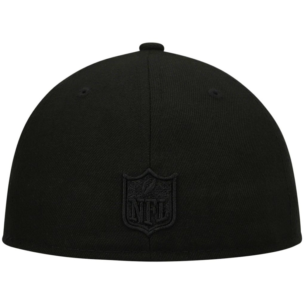 Atlanta Falcons New Era Black on Black Low Profile 59FIFTY II Fitted Hat