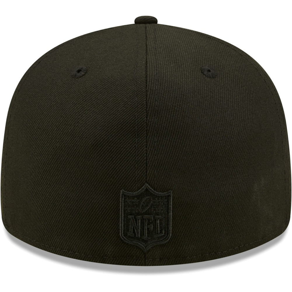 Houston Texans New Era Black on Black Low Profile 59FIFTY II Fitted Hat