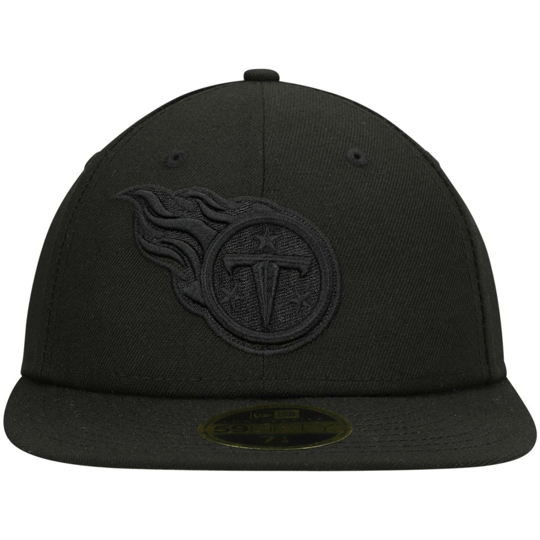 Tennessee Titans New Era Black on Black Low Profile 59FIFTY II Fitted Hat