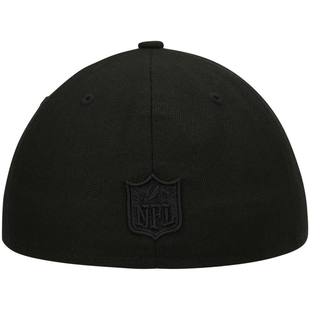 Tennessee Titans New Era Alternate Logo Black on Black Low Profile 59FIFTY II Fitted Hat