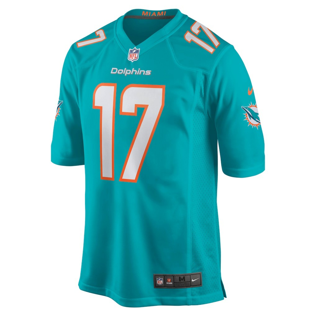 Miami Dolphins Nike Jaylen Waddle  Game Player Jersey