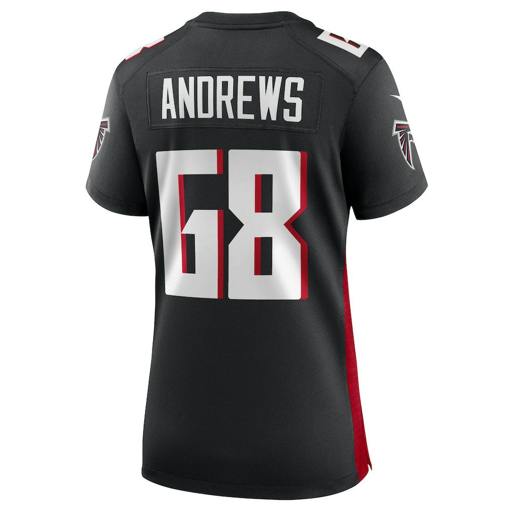 Atlanta Falcons Nike Josh Andrews  Women's Game Player Jersey