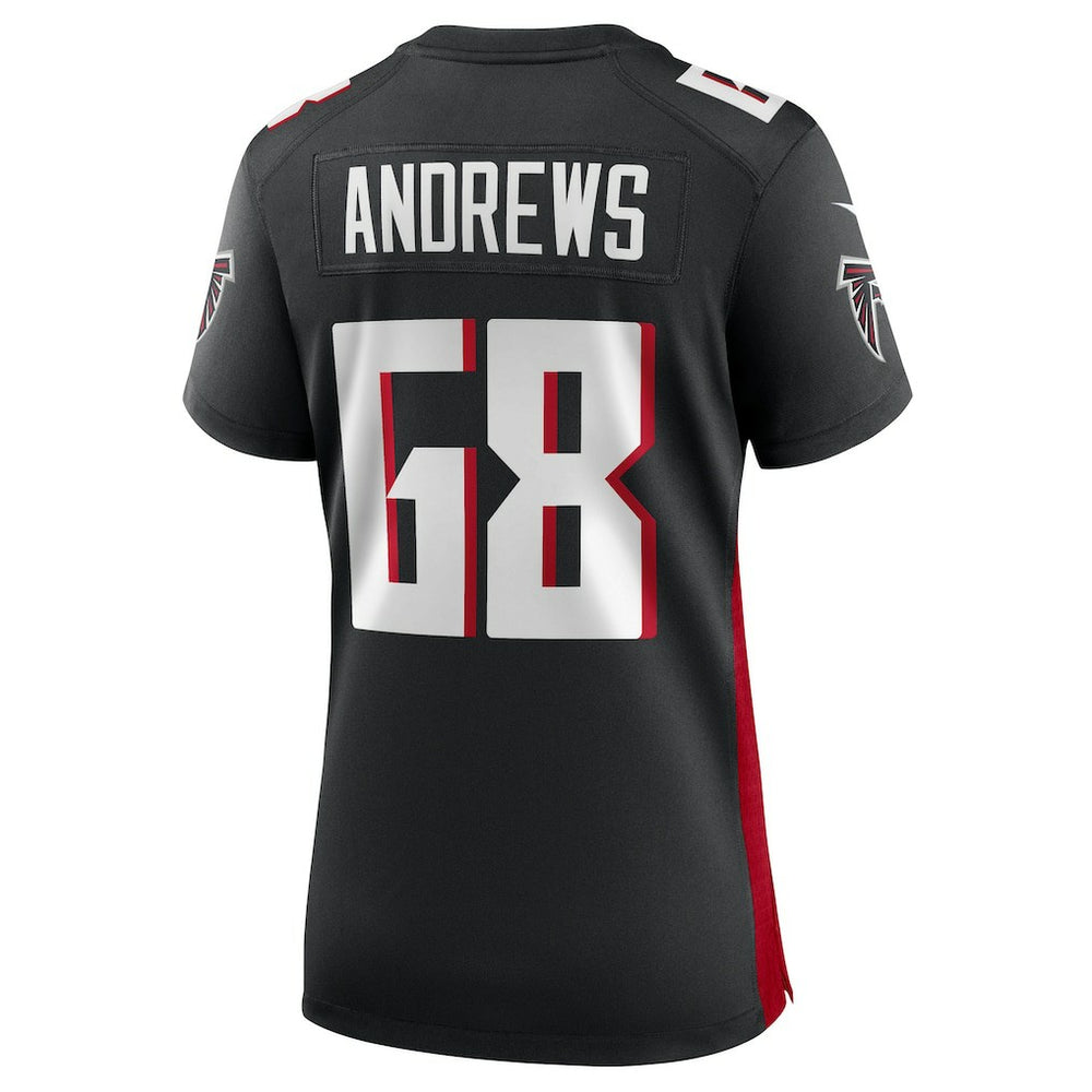 Atlanta Falcons Nike Josh Andrews  Women's Game Player Jersey