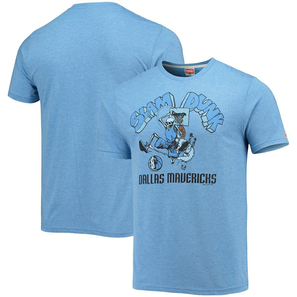 Dallas Mavericks Homage NBA x Grateful Dead Tri-Blend T-Shirt sale On Sale