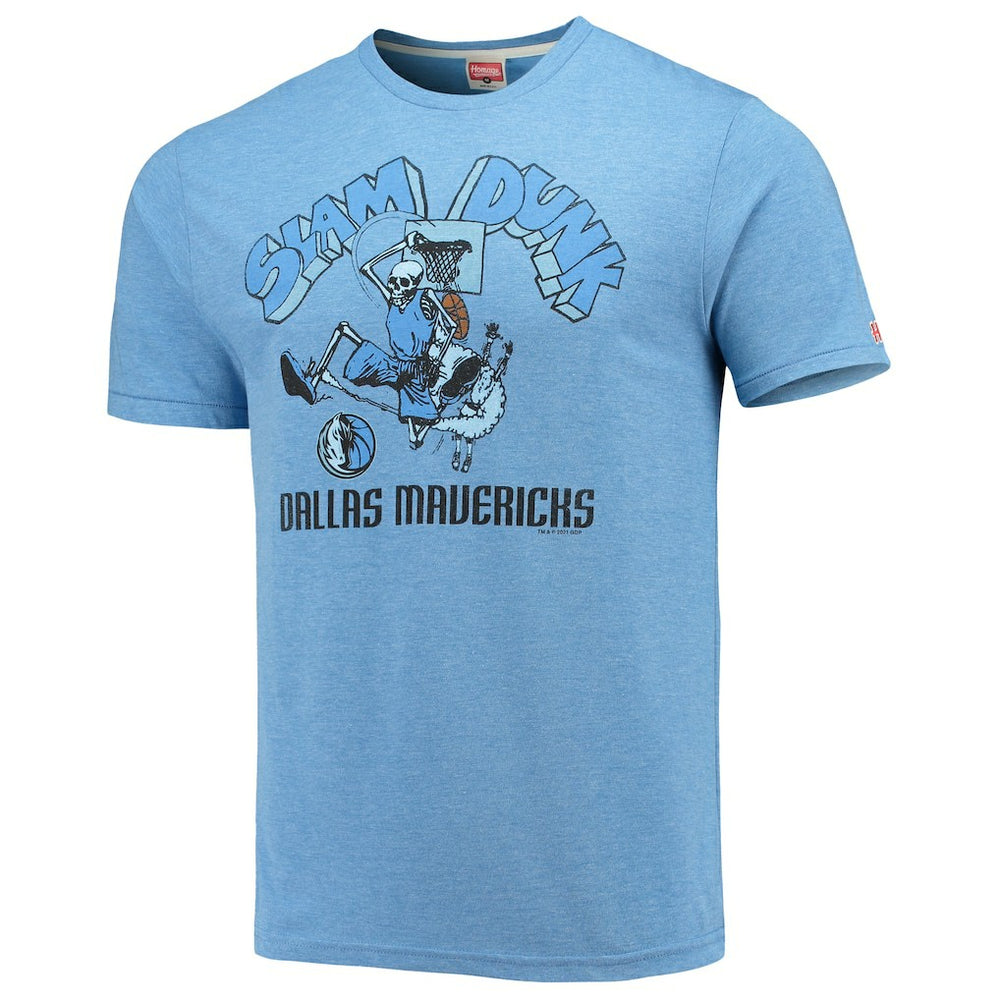 Dallas Mavericks Homage NBA x Grateful Dead Tri-Blend T-Shirt sale On Sale