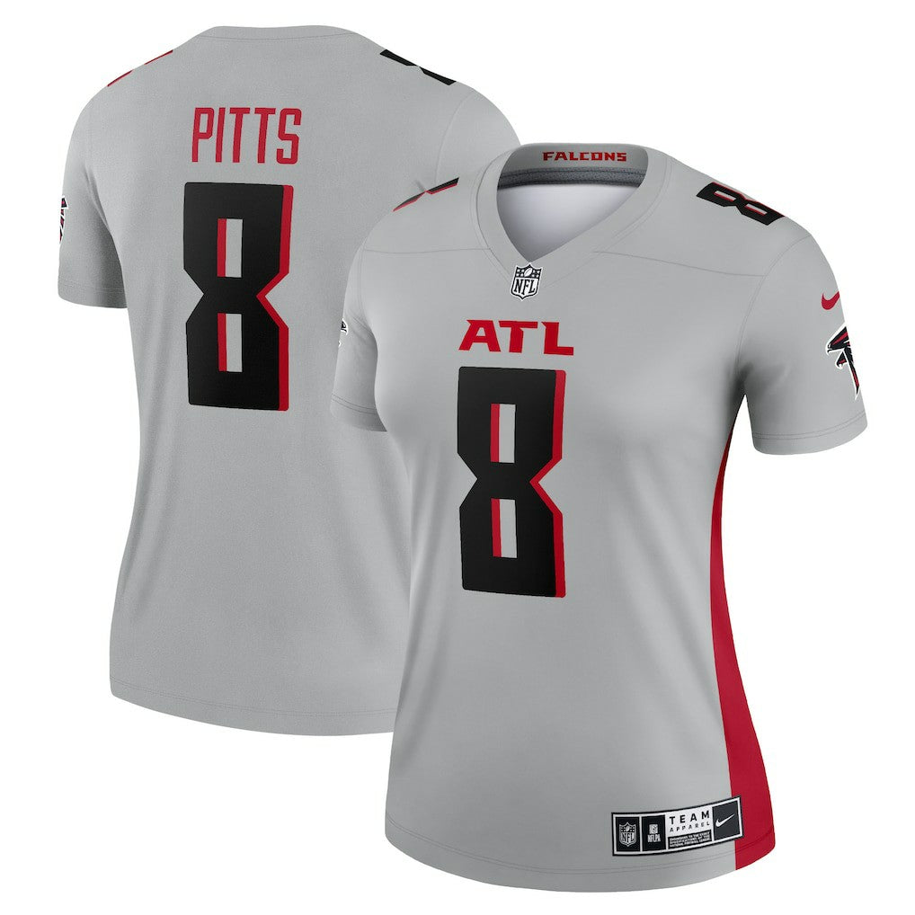 Atlanta Falcons Nike Kyle Pitts Sr.  Women's Inverted Legend Player Performance Top