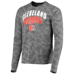 Cleveland Browns  MSX by Michael Strahan Camo Performance Long Sleeve T-Shirt