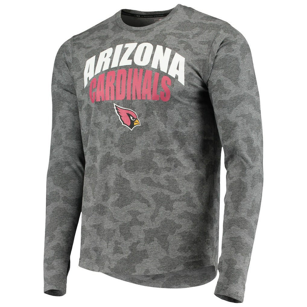Arizona Cardinals  MSX by Michael Strahan Camo Performance Long Sleeve T-Shirt