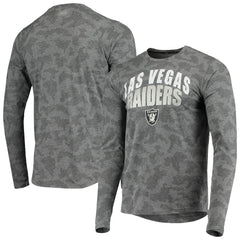 Las Vegas Raiders  MSX by Michael Strahan Camo Performance Long Sleeve T-Shirt