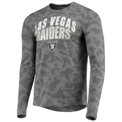 Las Vegas Raiders  MSX by Michael Strahan Camo Performance Long Sleeve T-Shirt