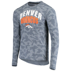 Denver Broncos  MSX by Michael Strahan Camo Performance Long Sleeve T-Shirt