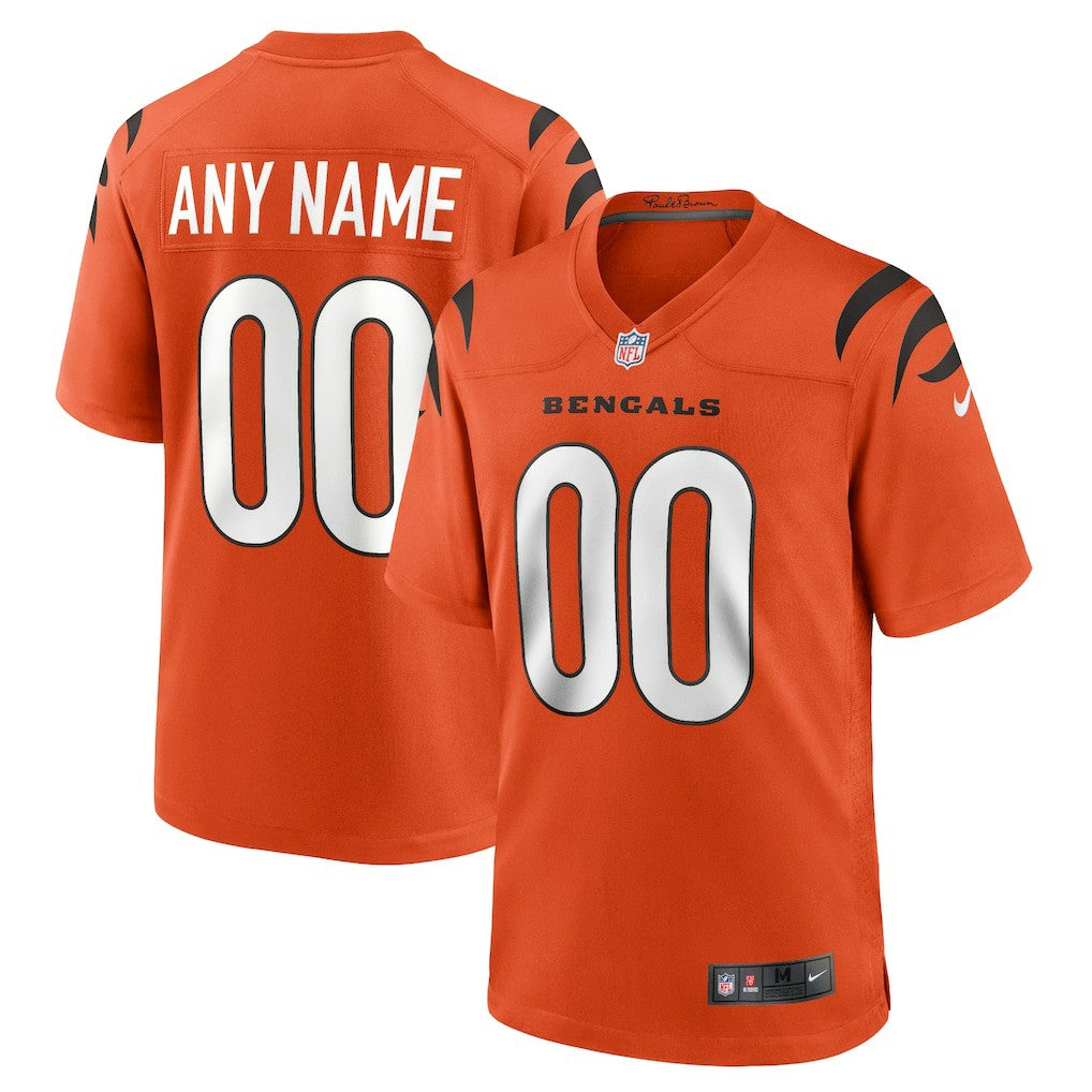 Cincinnati Bengals Nike Alternate Game Custom Jersey