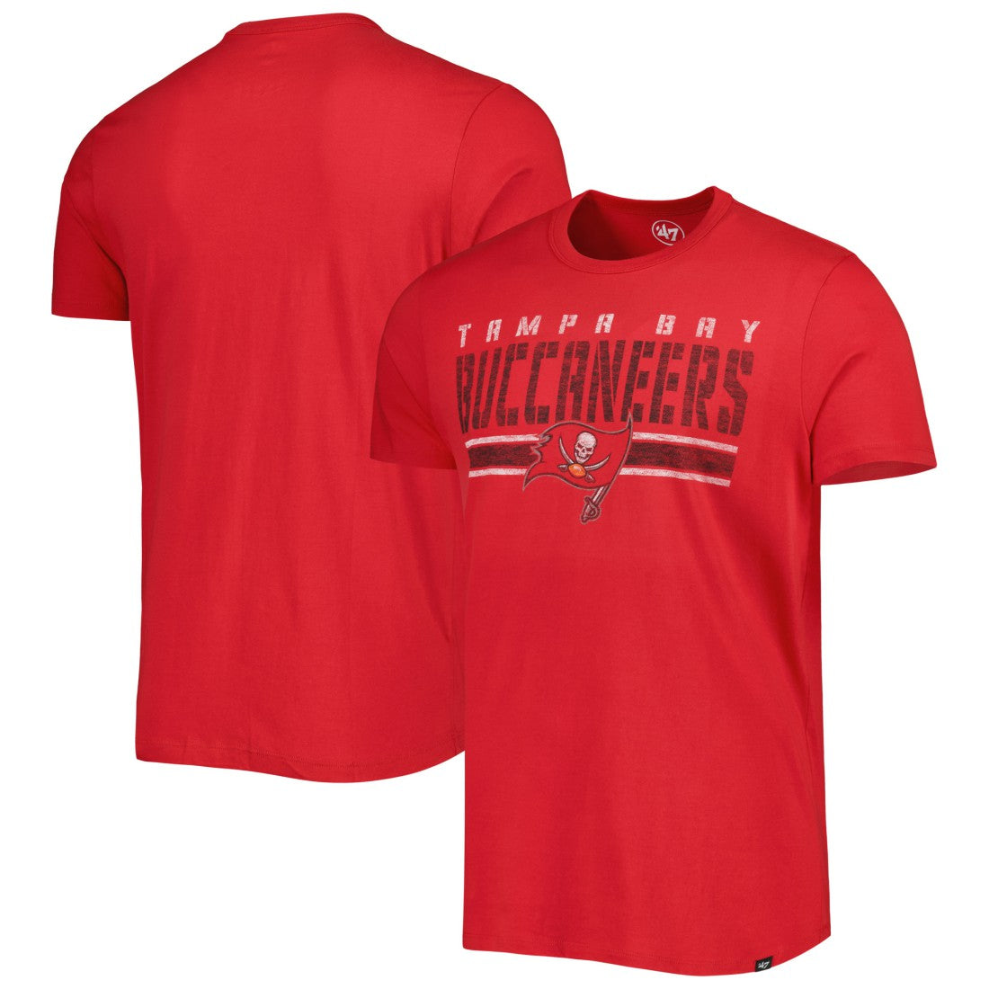 Tampa Bay Buccaneers 47 brand '47 Team Stripe T-Shirt