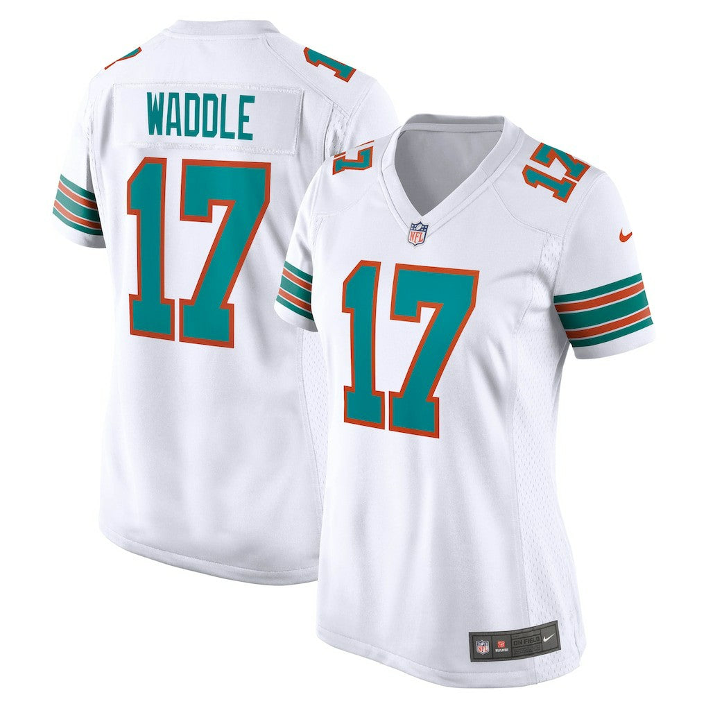 Miami Dolphins Nike Jaylen Waddle  Women's Game Jersey