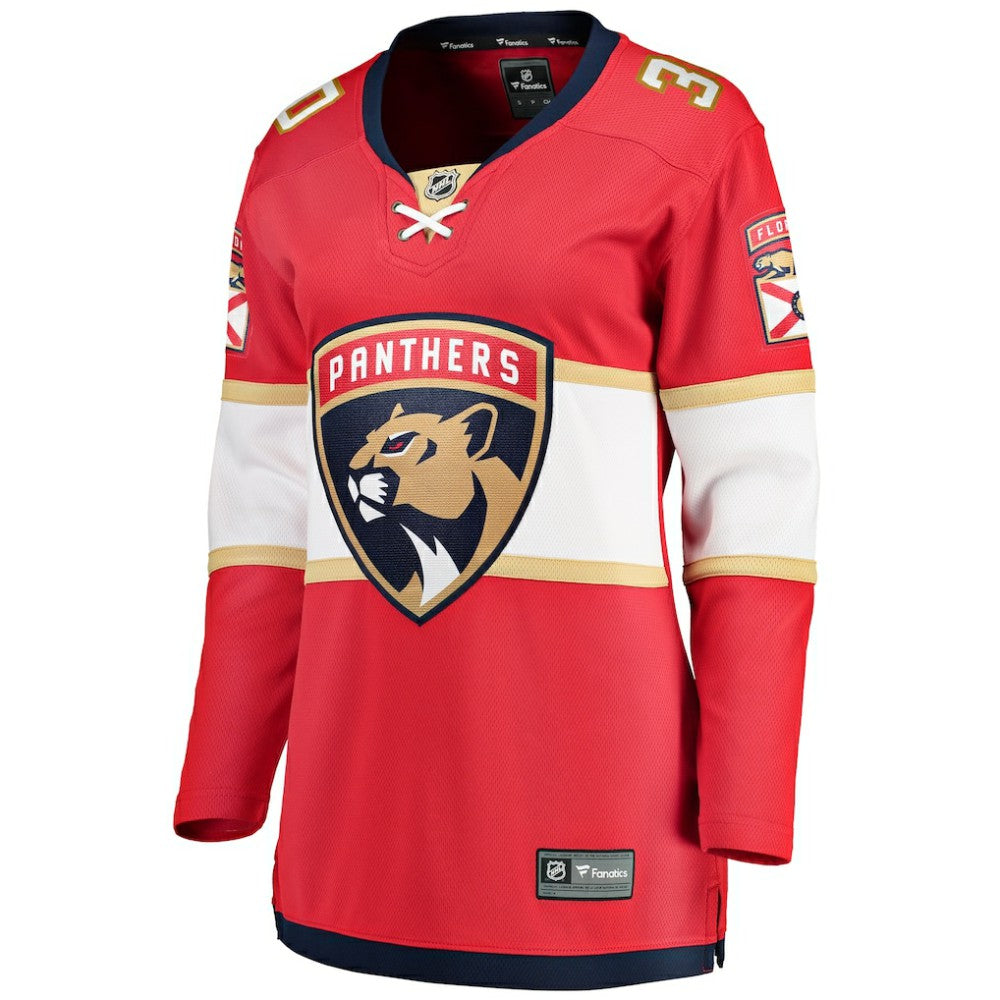 Spencer Knight Florida Panthers Fanatics Women's Home Breakaway Jersey For Sale