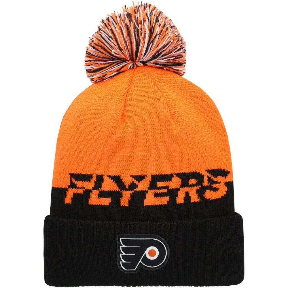 Philadelphia Flyers adidas COLD.RDY Cuffed Knit Hat with Pom Sale