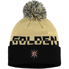 Vegas Golden Knights adidas COLD.RDY Cuffed Knit Hat with Pom Sale
