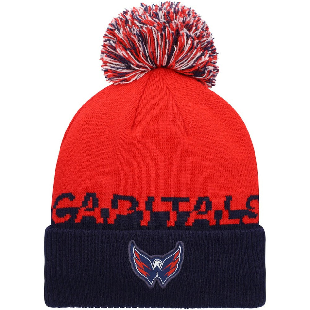 Washington Capitals adidas COLD.RDY Cuffed Knit Hat with Pom Online