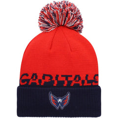 Washington Capitals adidas COLD.RDY Cuffed Knit Hat with Pom Online