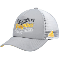 Pittsburgh Penguins adidas Women's Foam Trucker Snapback Hat Discount