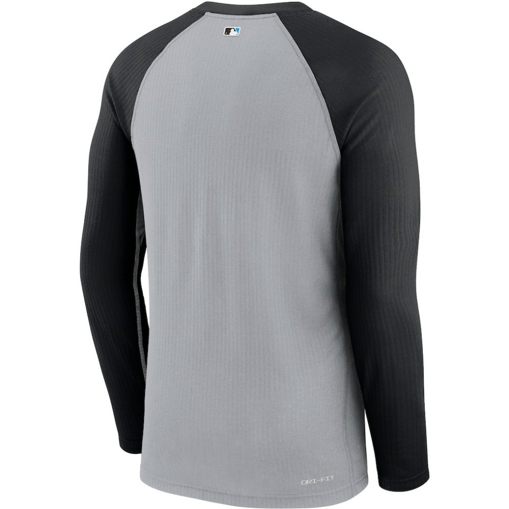 Miami Marlins Nike Game Authentic Collection Performance Raglan Long Sleeve T-Shirt | MLB Near me
