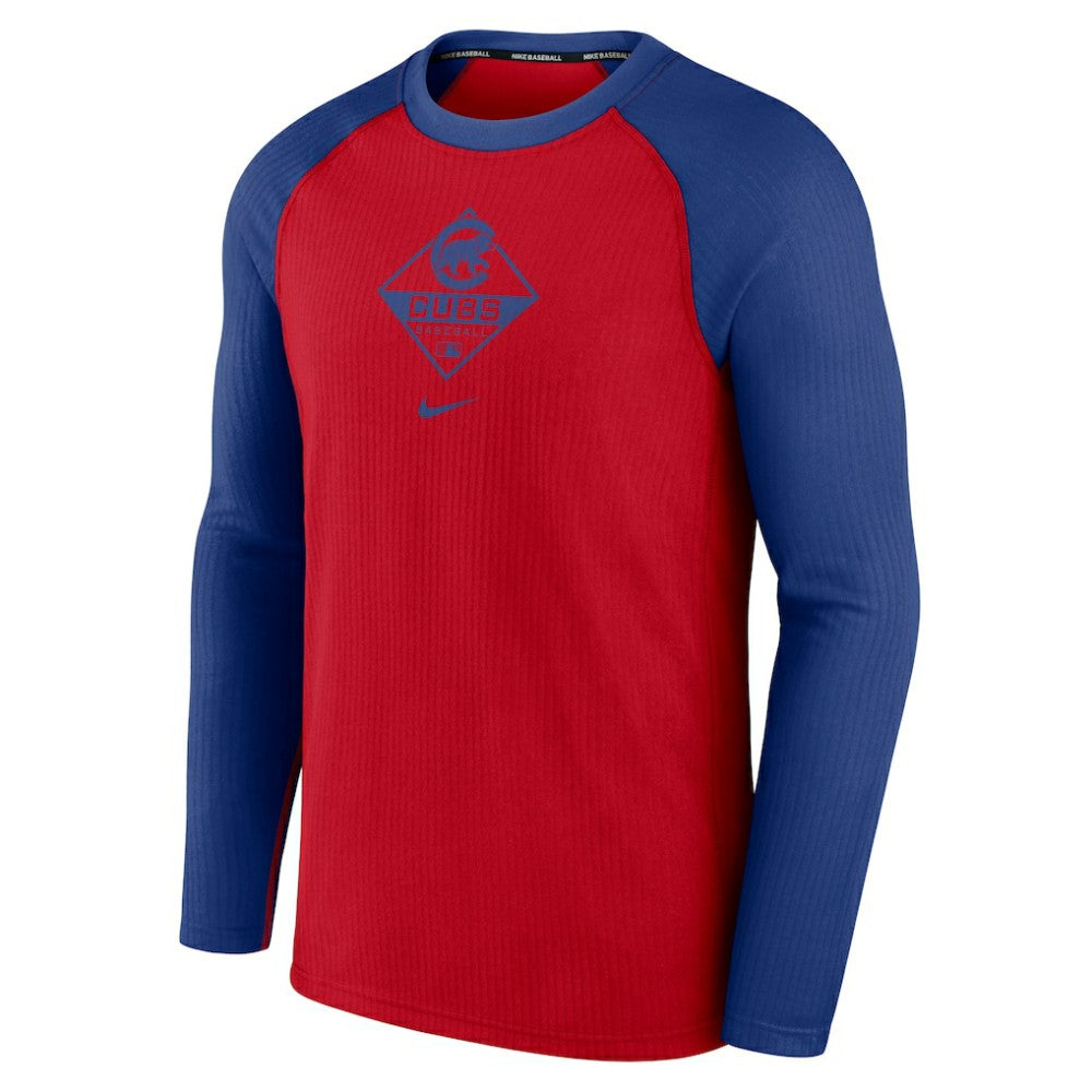 Chicago Cubs Nike Game Authentic Collection Performance Raglan Long Sleeve T-Shirt | MLB For sale