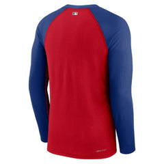 Chicago Cubs Nike Game Authentic Collection Performance Raglan Long Sleeve T-Shirt | MLB For sale