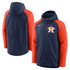 Houston Astros Nike Authentic Collection Performance Raglan Full-Zip Hoodie | MLB US