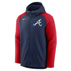 Atlanta Braves Nike Authentic Collection Performance Raglan Full-Zip Hoodie | MLB Near me