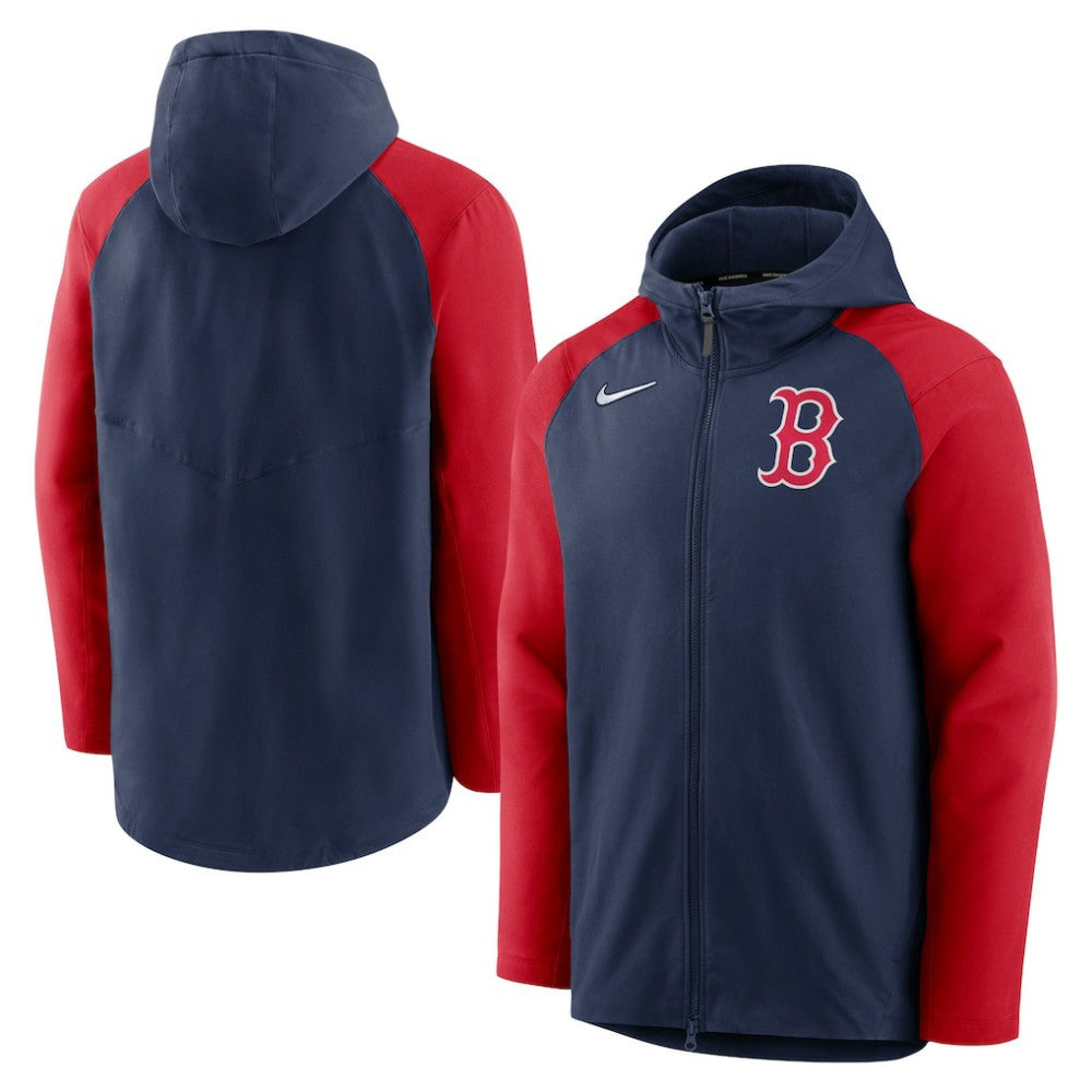 Boston Red Sox Nike Authentic Collection Performance Raglan Full-Zip Hoodie | MLB On Sale