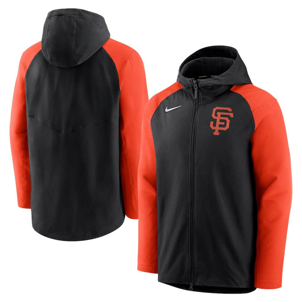 San Francisco Giants Nike Authentic Collection Performance Raglan Full-Zip Hoodie | MLB Sale