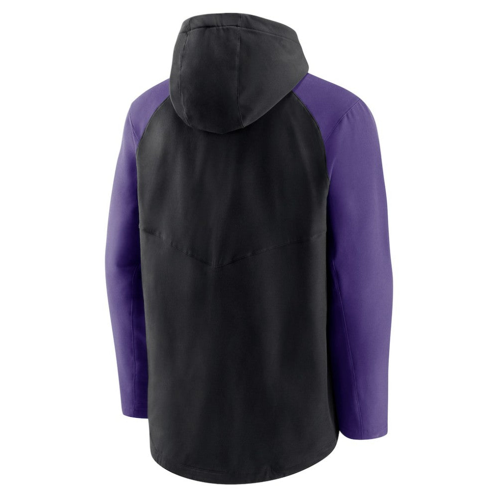 Colorado Rockies Nike Authentic Collection Performance Raglan Full-Zip Hoodie | MLB Outlet