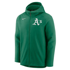 Athletics Nike Authentic Collection Performance Raglan Full-Zip Hoodie | MLB Near me